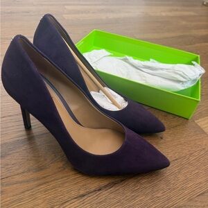Sam Edelman Women's Hazel Pumps Purple Suede